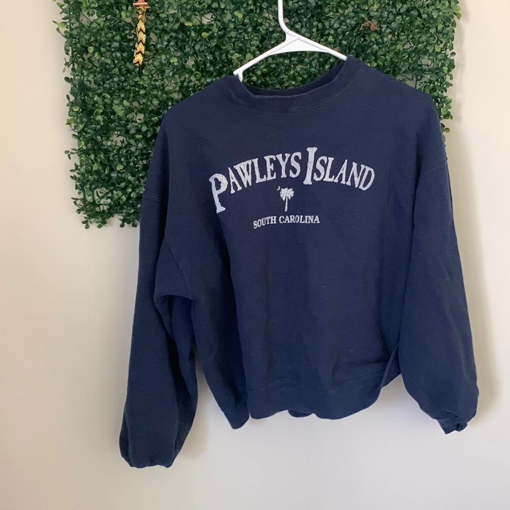Navy blue sweater